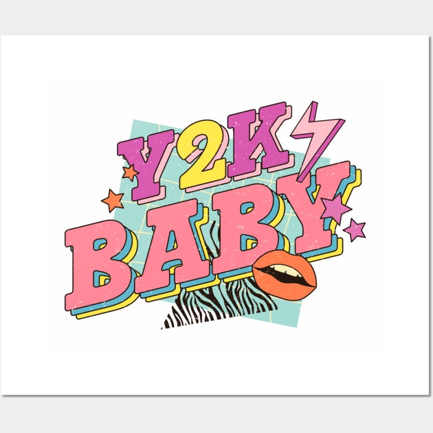 Y2K Baby Wall Art by KayBee Gift Shop